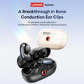 Lenovo LES-108 Knochenleitungs-Kopfhörer – Bluetooth 5.0, Sport Earbuds mit KI-Geräuschunterdrückung
