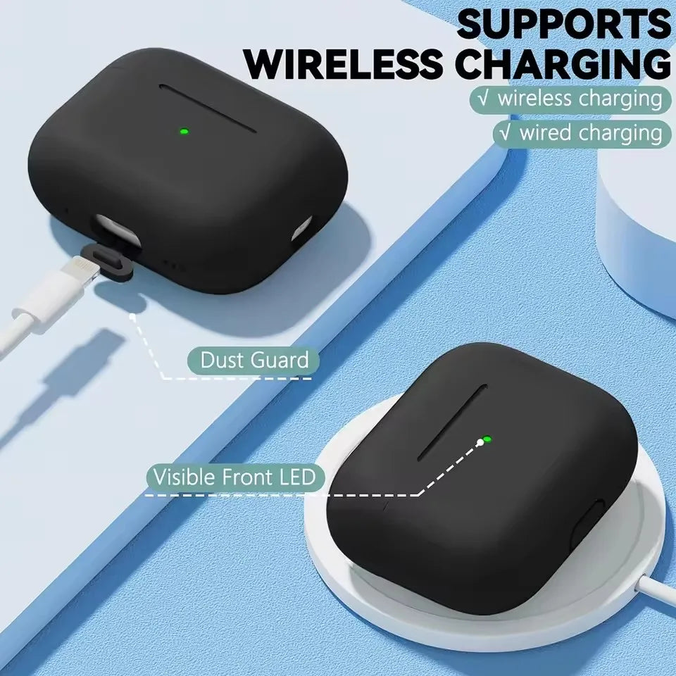 AirPods Pro 2 Hülle mit Reinigungsset – Silikon