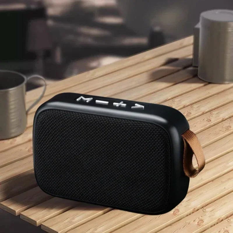 Portabler Bluetooth-Lautsprecher – 5.0, 3D Stereo Sound, Mini Oxford Design für Outdoor