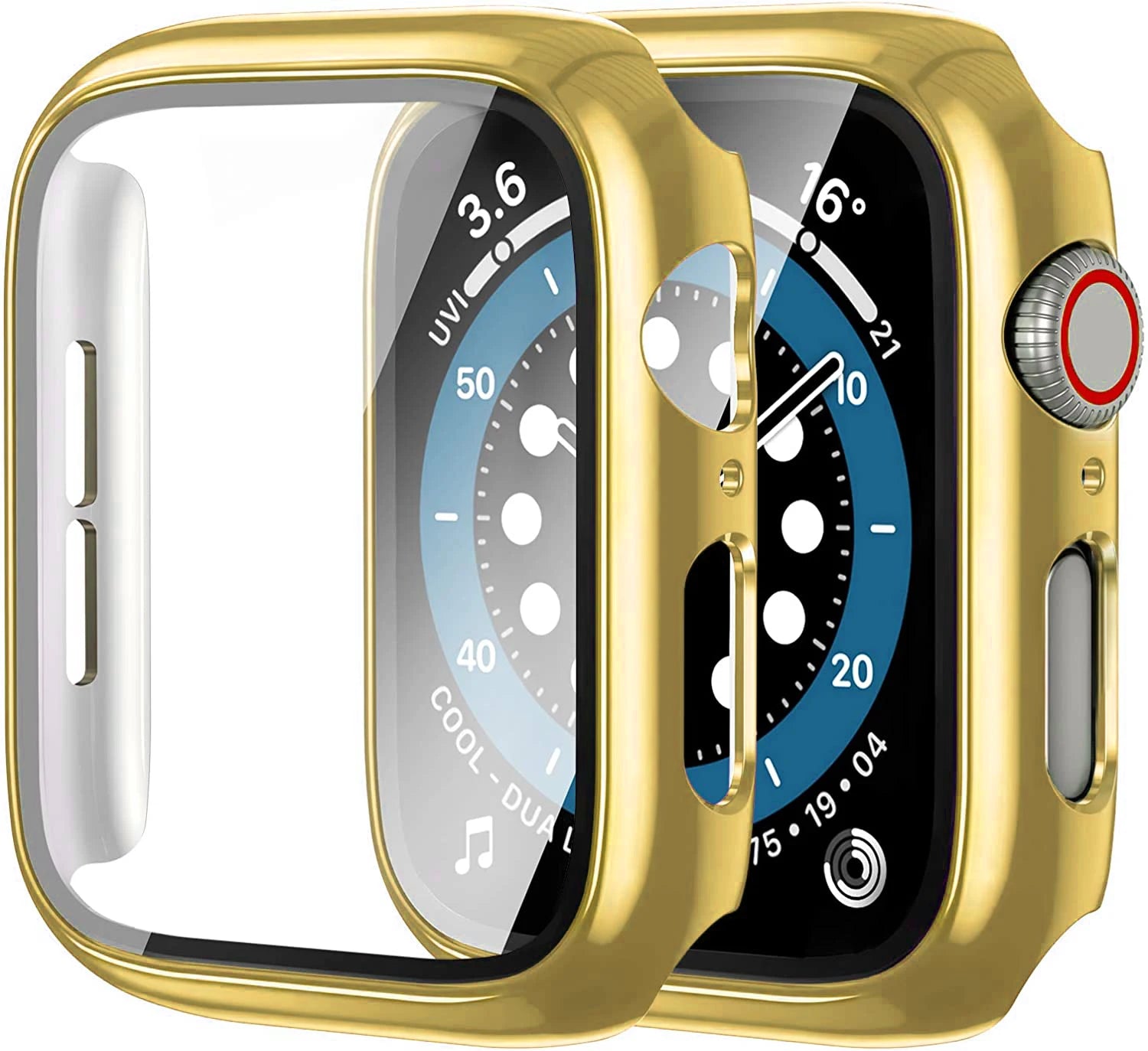 Apple Watch Schutzglas & Hülle – Verspiegelt, alle Größen