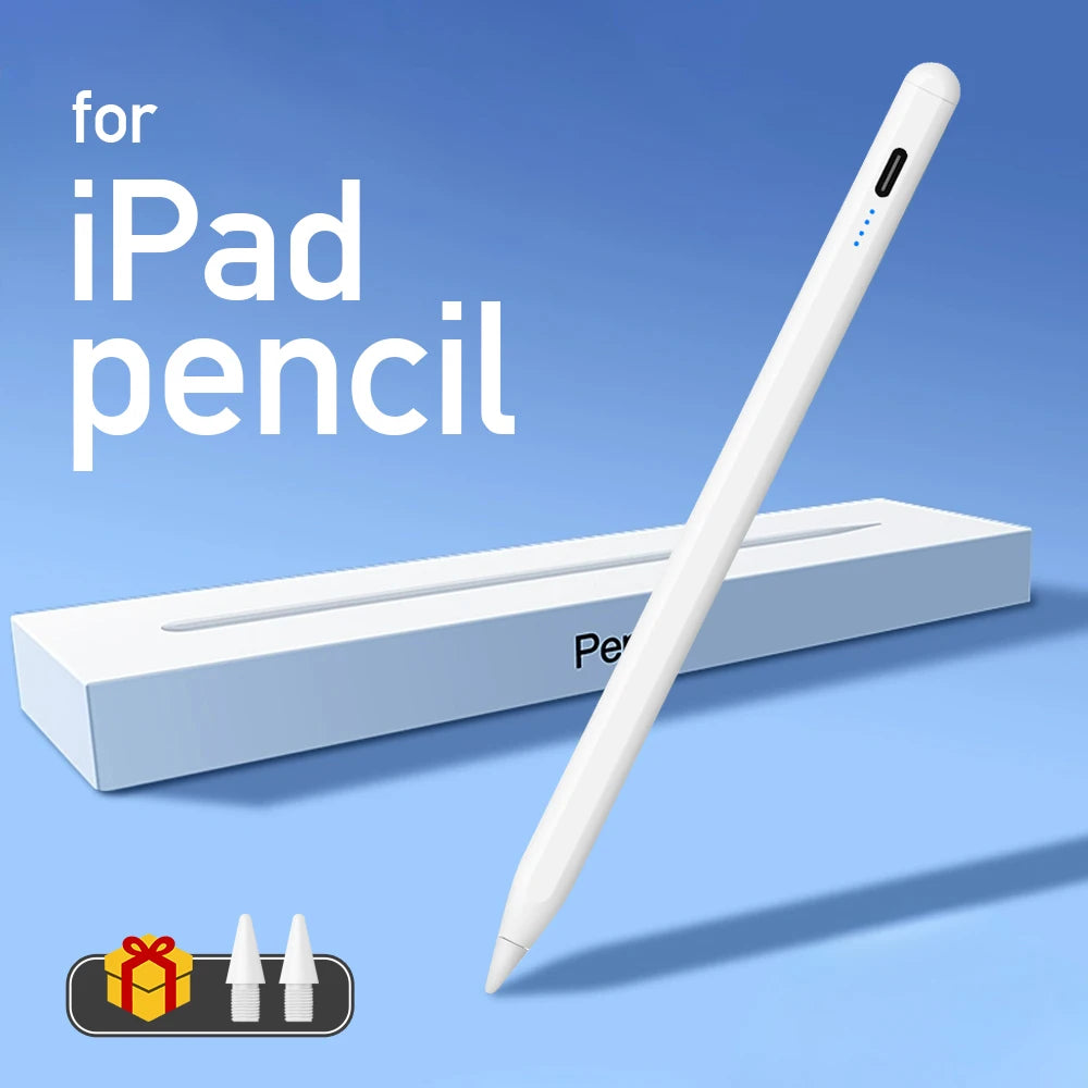 Stylus Pen für iPad – mit LED-Anzeige & Palm Rejection, kompatibel mit Apple iPad 2018–2026