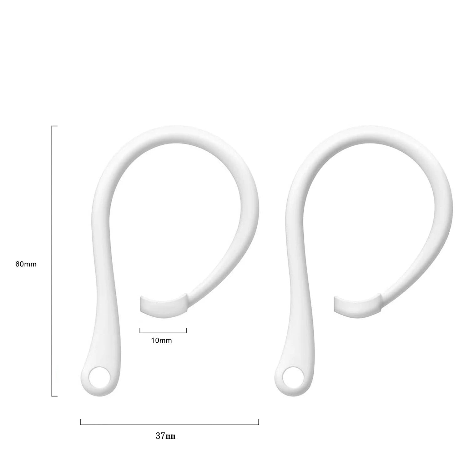 AirPods Ohrhaken – Silikon, Anti-Rutsch für Sport