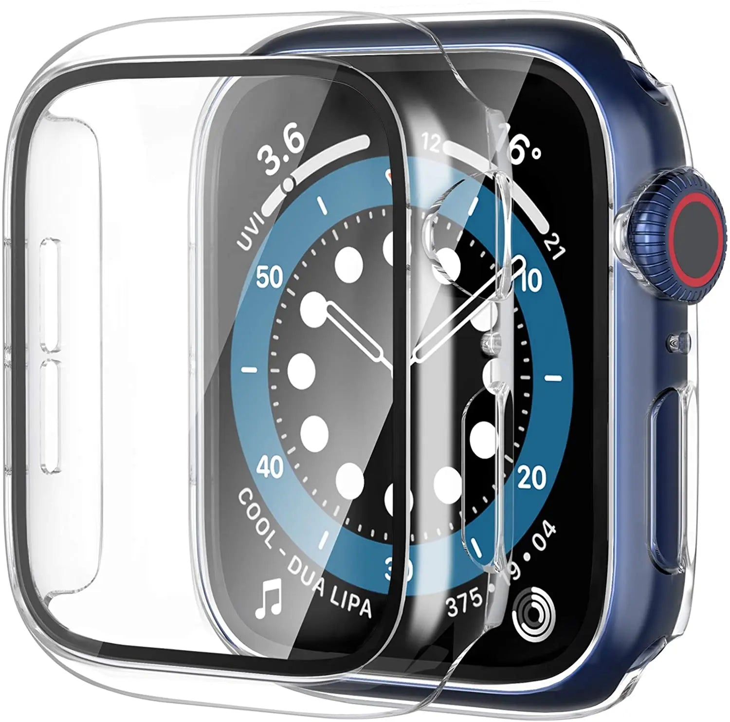 Apple Watch Schutzglas & Hülle – Verspiegelt, alle Größen