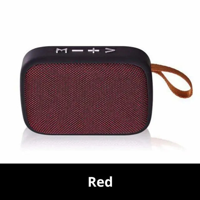 Portabler Bluetooth-Lautsprecher – 5.0, 3D Stereo Sound, Mini Oxford Design für Outdoor