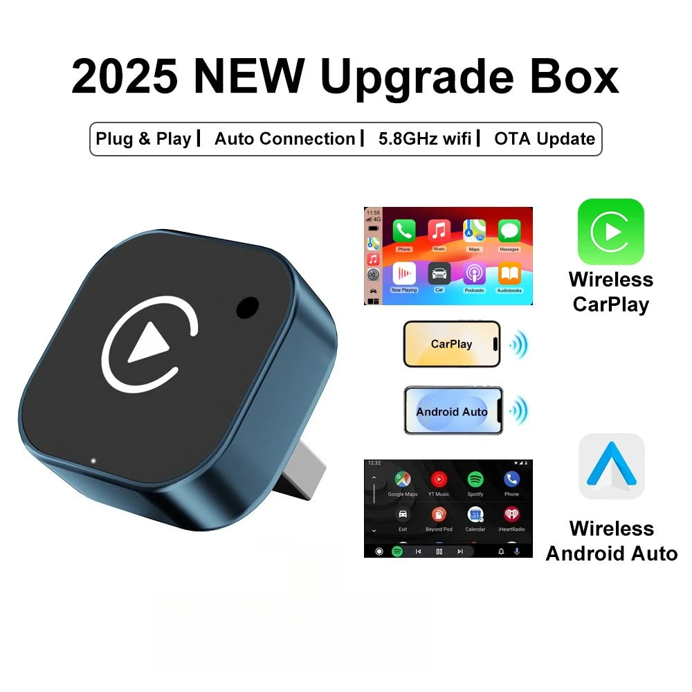Wireless CarPlay Adapter – Kabel zu Kabellos, Universal