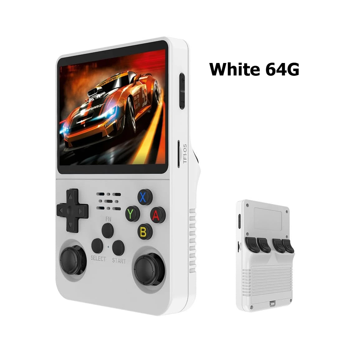 R36S Retro Handheld Spielkonsole – 3,5 Zoll IPS HD, 64GB, 20.000+ klassische Spiele