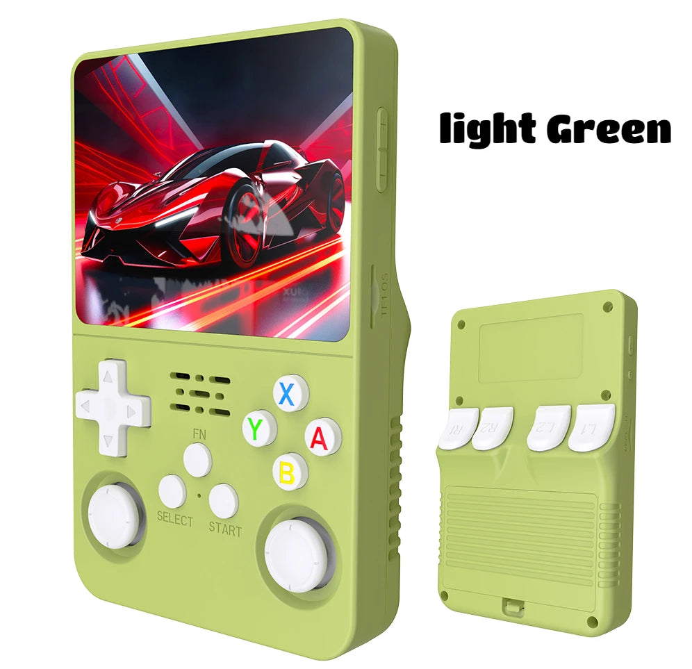 BOYHOM Retro Handheld Spielkonsole – 3,5 Zoll IPS, bis zu 256GB, Linux, Tausende Spiele