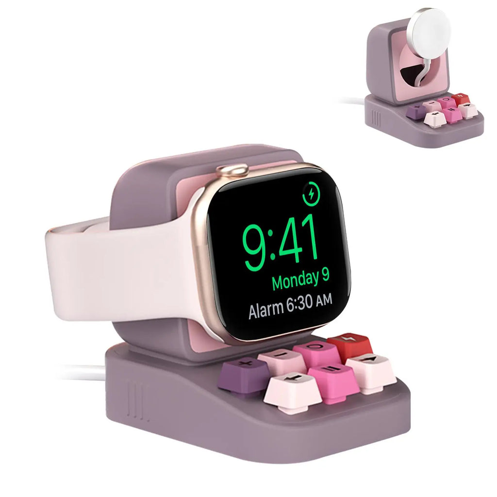 Apple Watch Ladeständer – Schreibmaschinen-Design