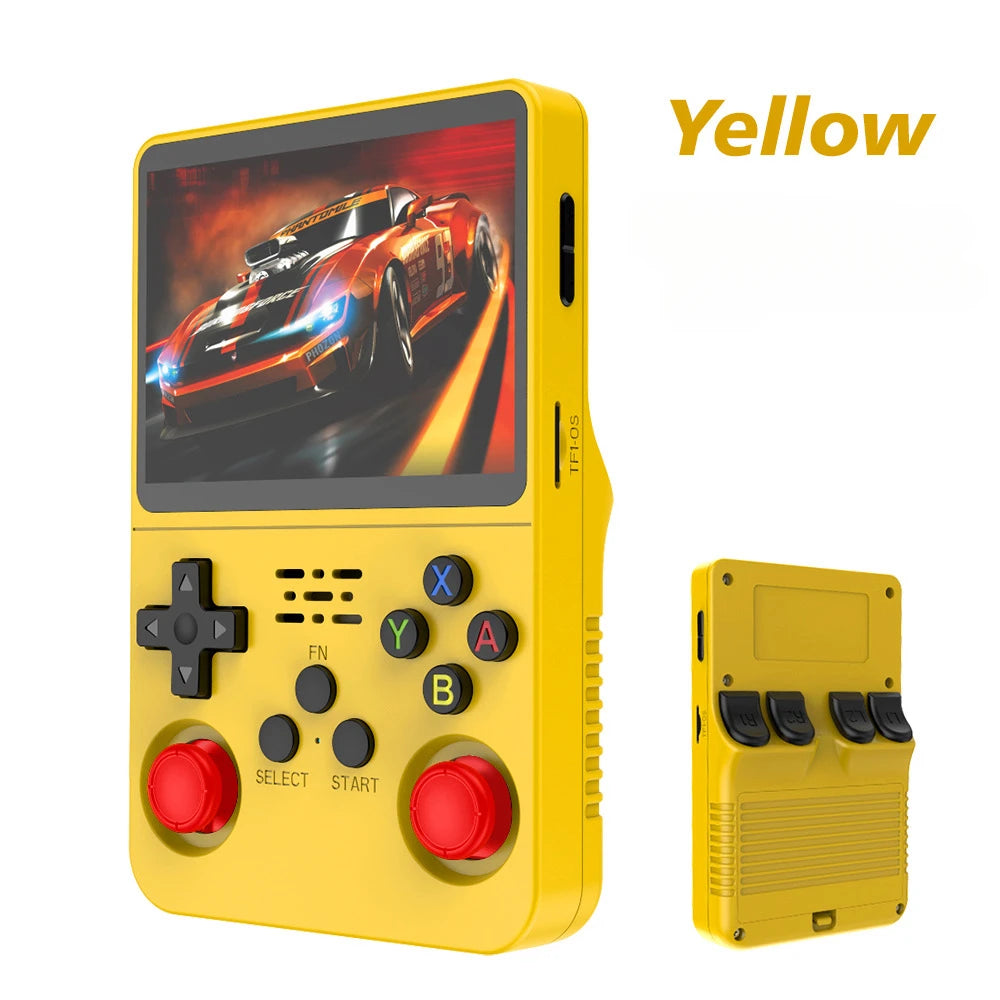 BOYHOM Retro Handheld Spielkonsole – 3,5 Zoll IPS, bis zu 256GB, Linux, Tausende Spiele