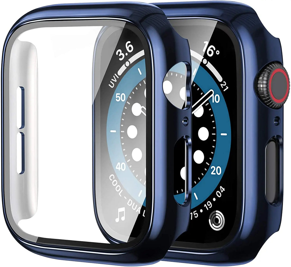 Apple Watch Schutzglas & Hülle – Verspiegelt, alle Größen