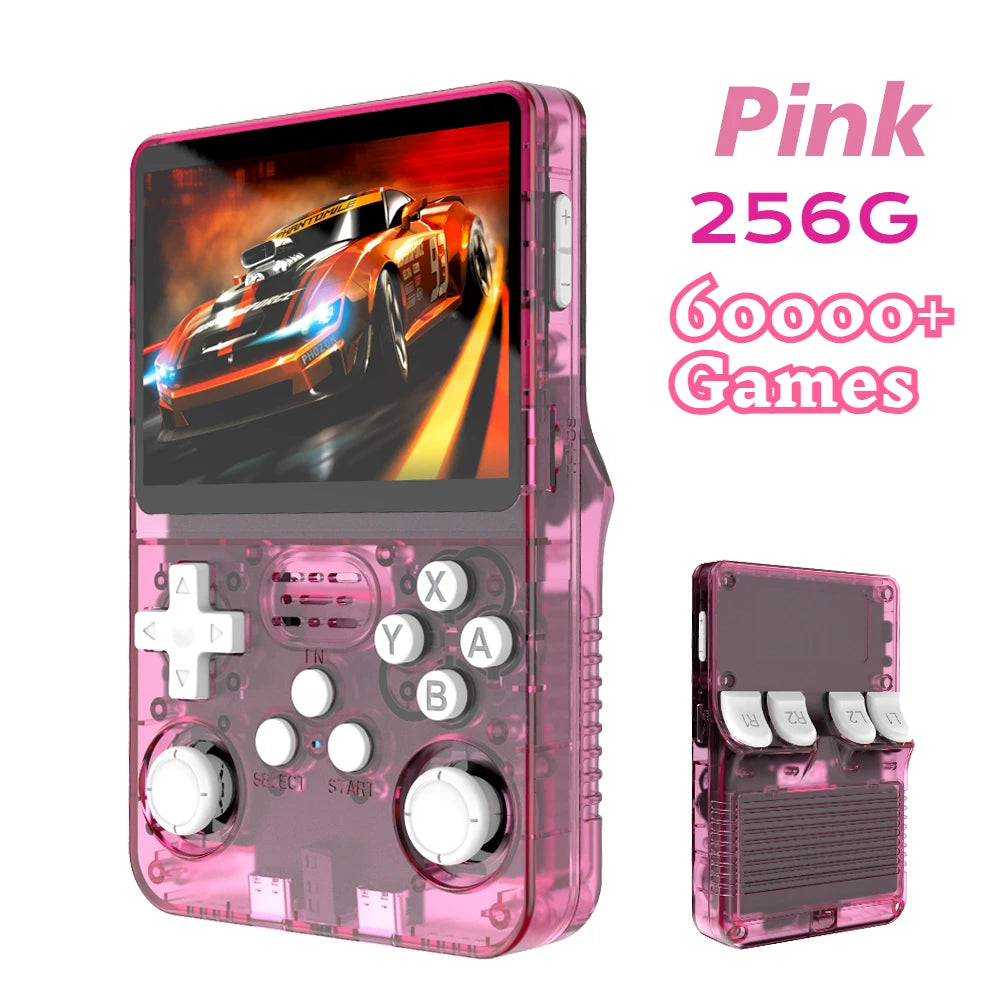 BOYHOM Retro Handheld Spielkonsole – 3,5 Zoll IPS, bis zu 256GB, Linux, Tausende Spiele