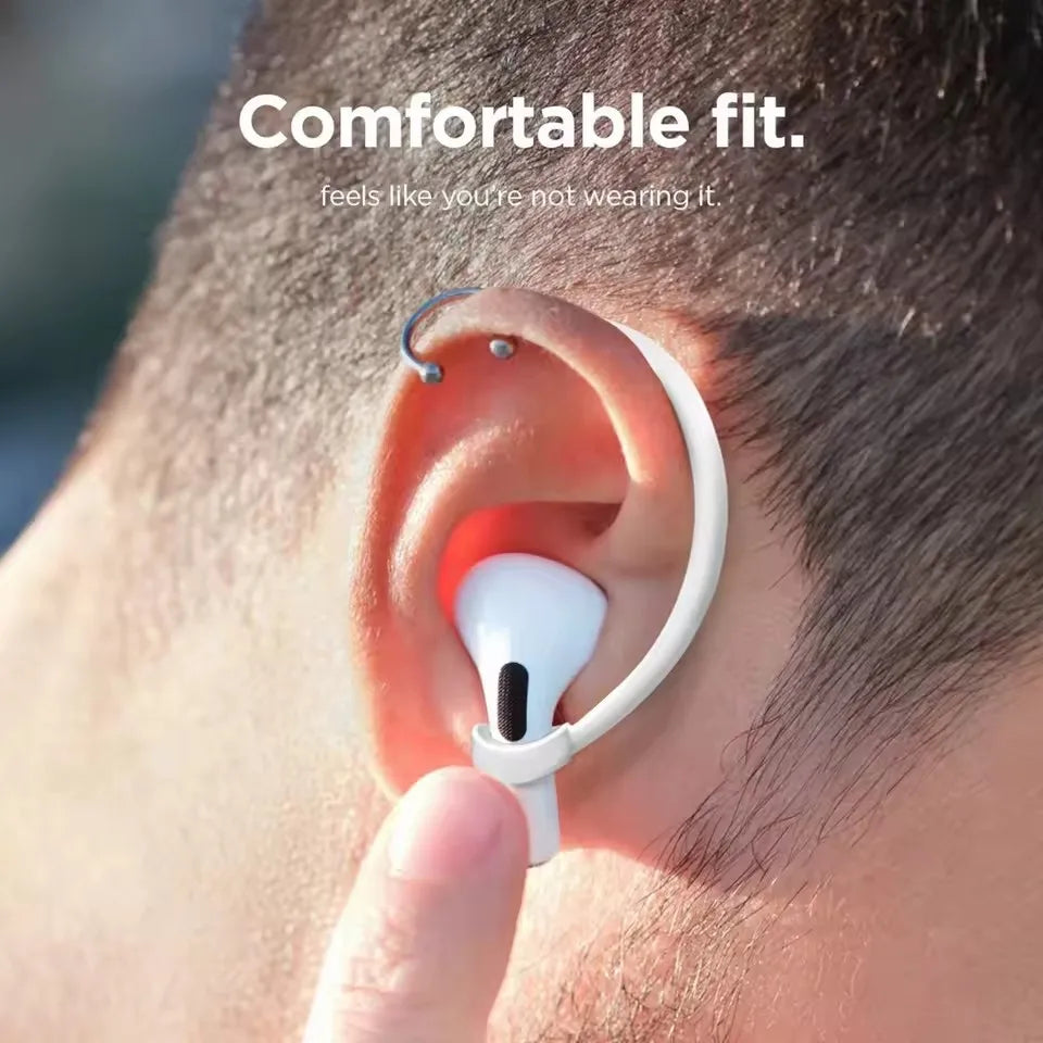 AirPods Ohrhaken – Silikon, Anti-Rutsch für Sport