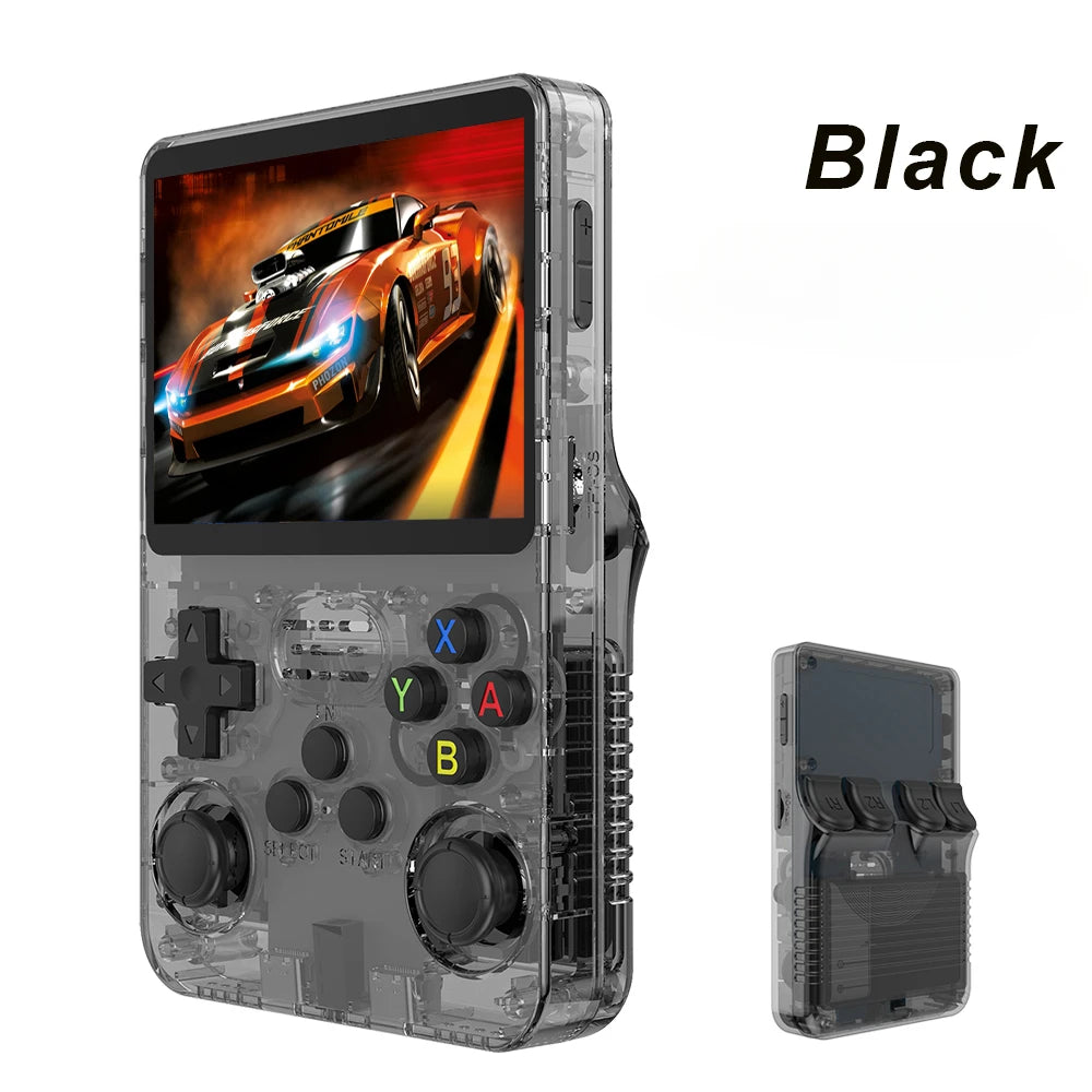 BOYHOM Retro Handheld Spielkonsole – 3,5 Zoll IPS, bis zu 256GB, Linux, Tausende Spiele