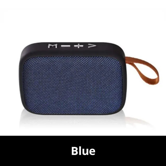 Portabler Bluetooth-Lautsprecher – 5.0, 3D Stereo Sound, Mini Oxford Design für Outdoor
