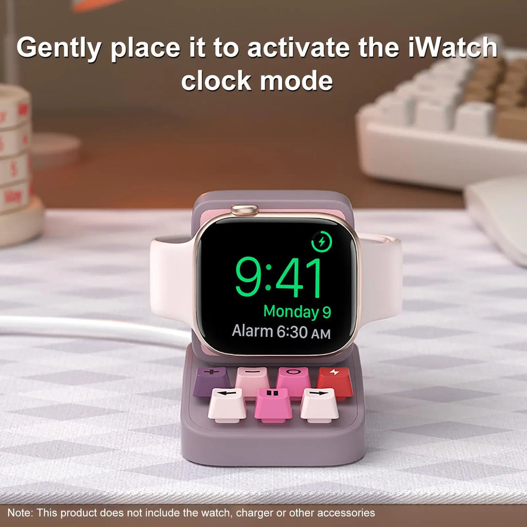Apple Watch Ladeständer – Schreibmaschinen-Design