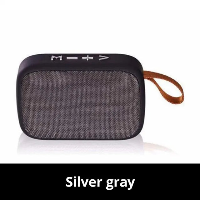 Portabler Bluetooth-Lautsprecher – 5.0, 3D Stereo Sound, Mini Oxford Design für Outdoor