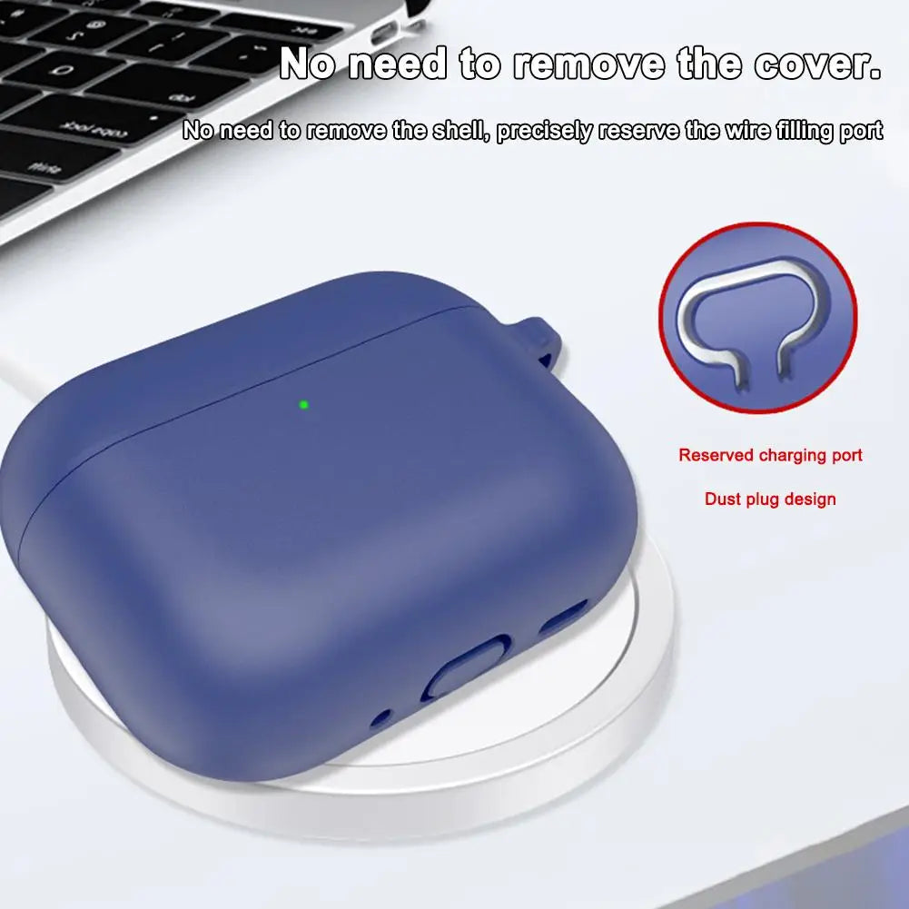 AirPods Pro 3 Schutzhülle – Silikon, staubdicht