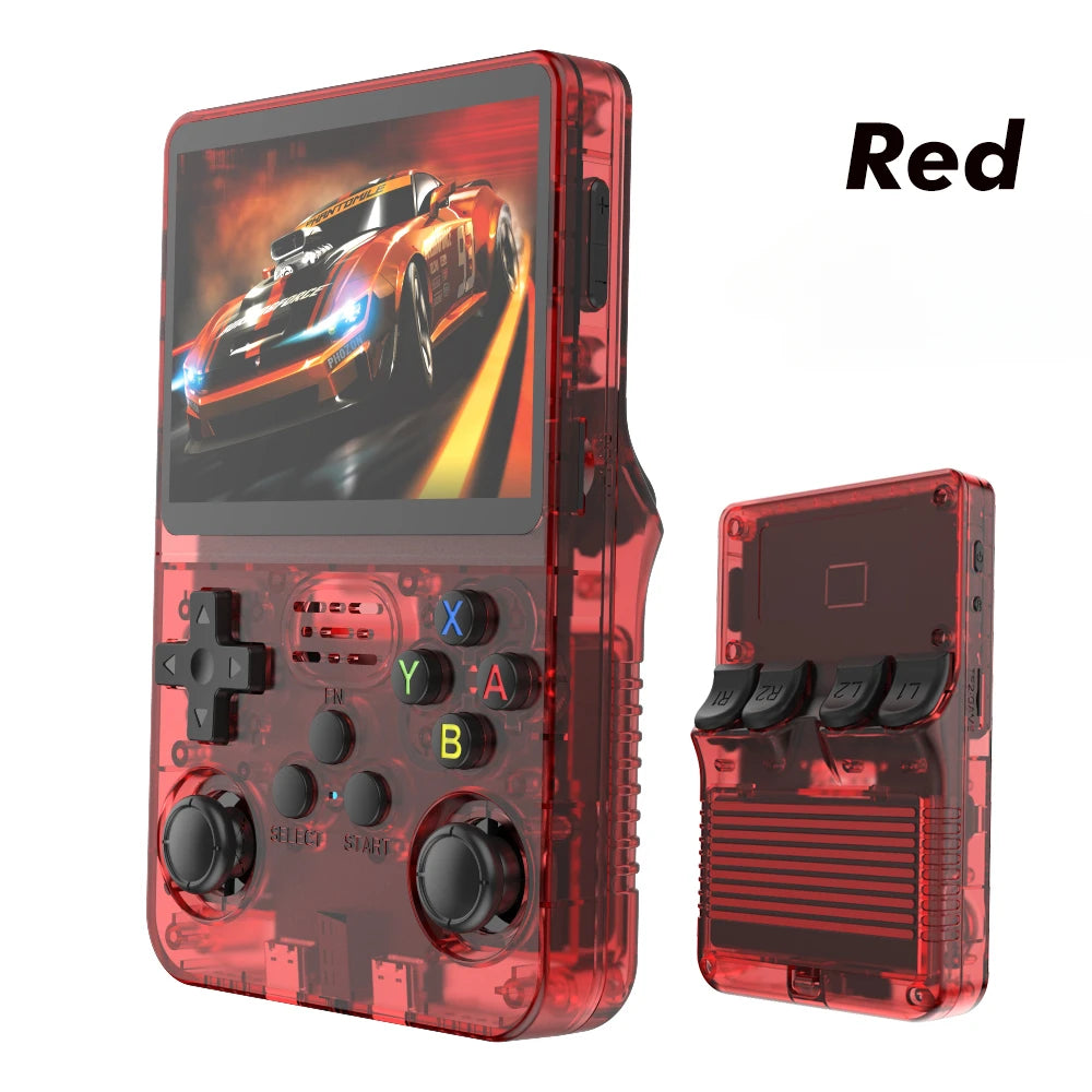 BOYHOM Retro Handheld Spielkonsole – 3,5 Zoll IPS, bis zu 256GB, Linux, Tausende Spiele