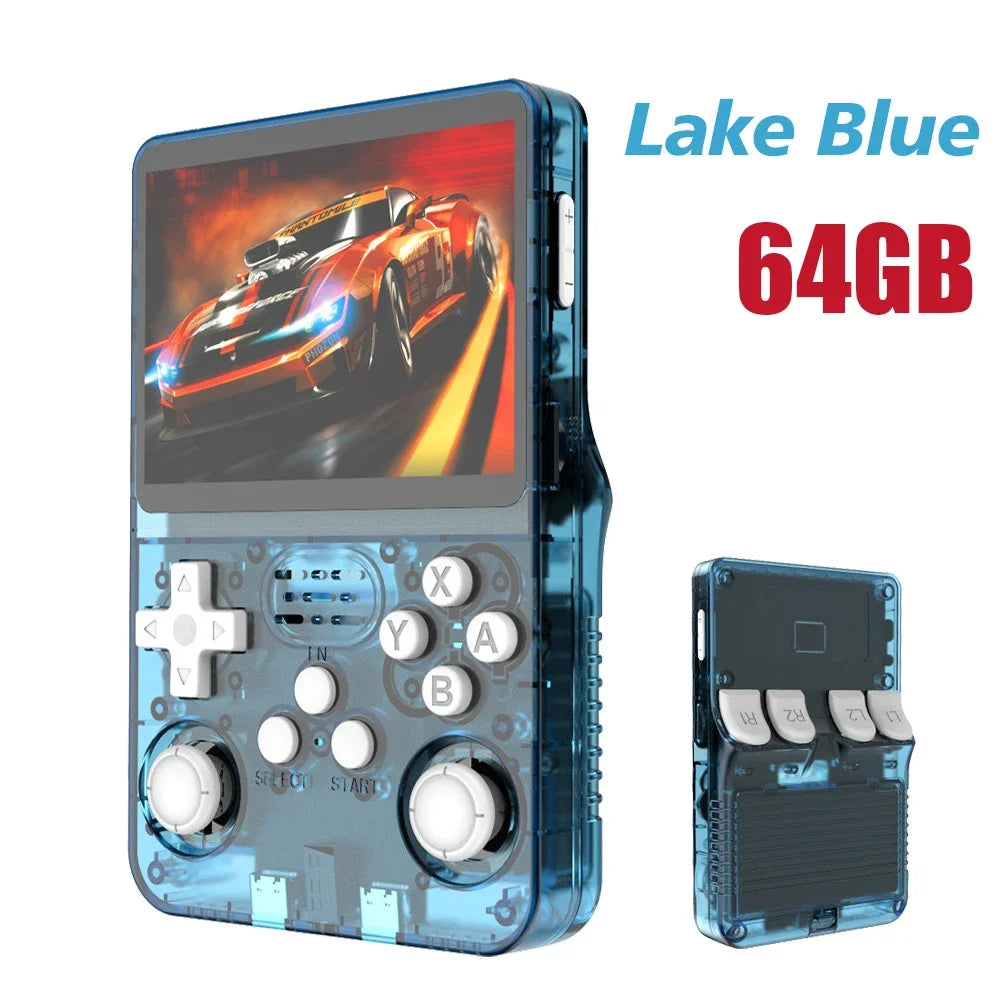 BOYHOM Retro Handheld Spielkonsole – 3,5 Zoll IPS, bis zu 256GB, Linux, Tausende Spiele