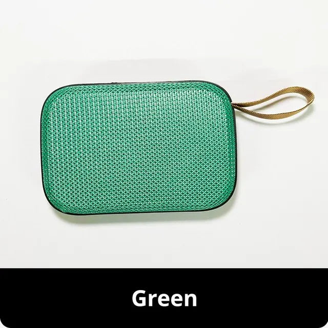 Portabler Bluetooth-Lautsprecher – 5.0, 3D Stereo Sound, Mini Oxford Design für Outdoor