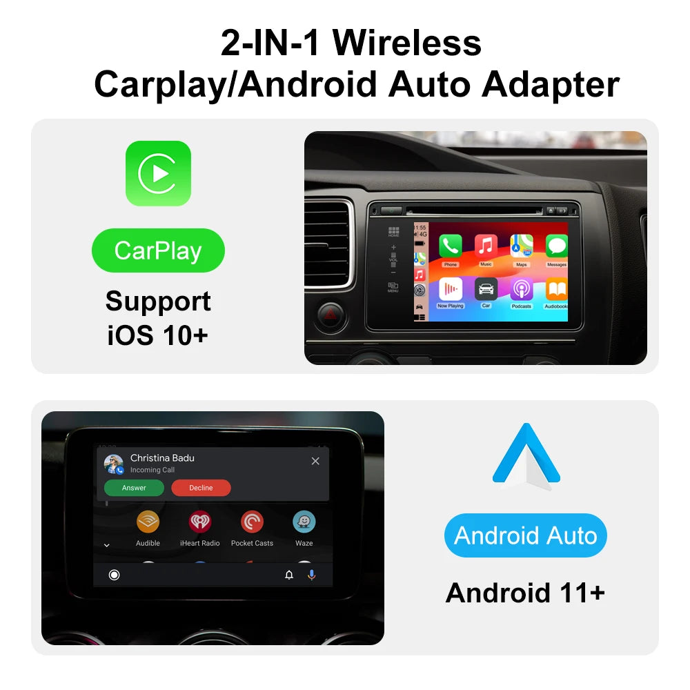 Wireless CarPlay Adapter – Kabel zu Kabellos, Universal