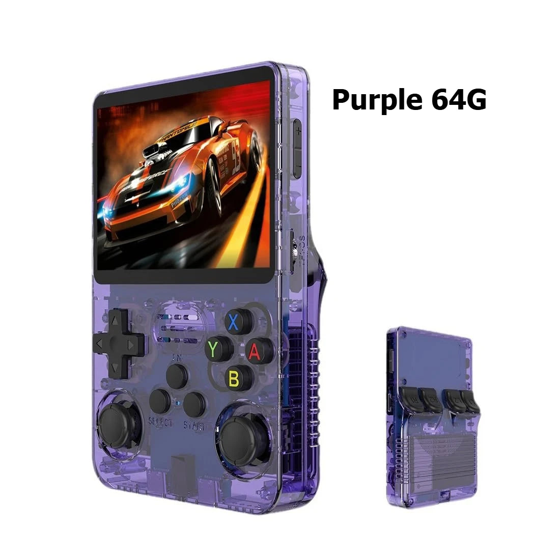 R36S Retro Handheld Spielkonsole – 3,5 Zoll IPS HD, 64GB, 20.000+ klassische Spiele