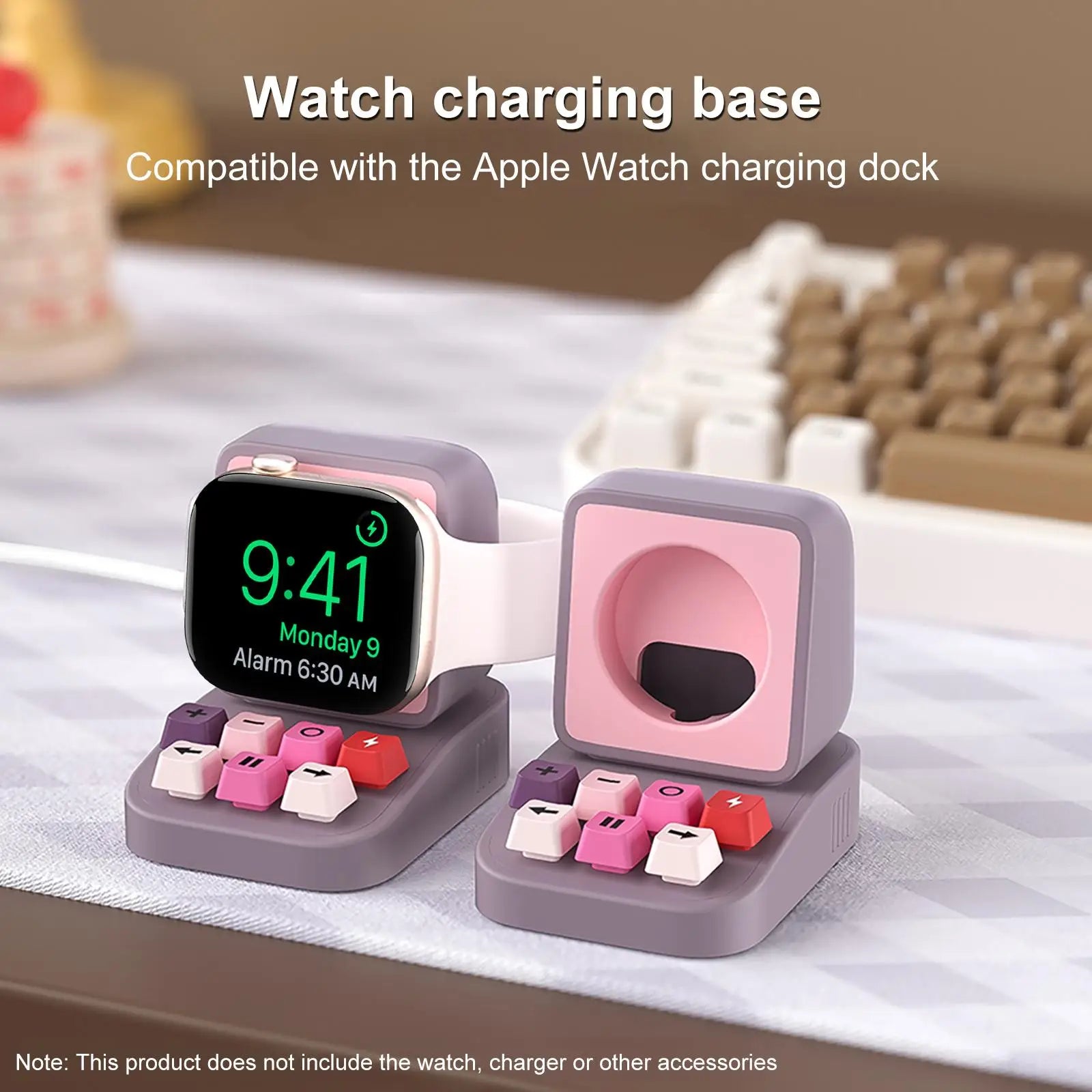 Apple Watch Ladeständer – Schreibmaschinen-Design