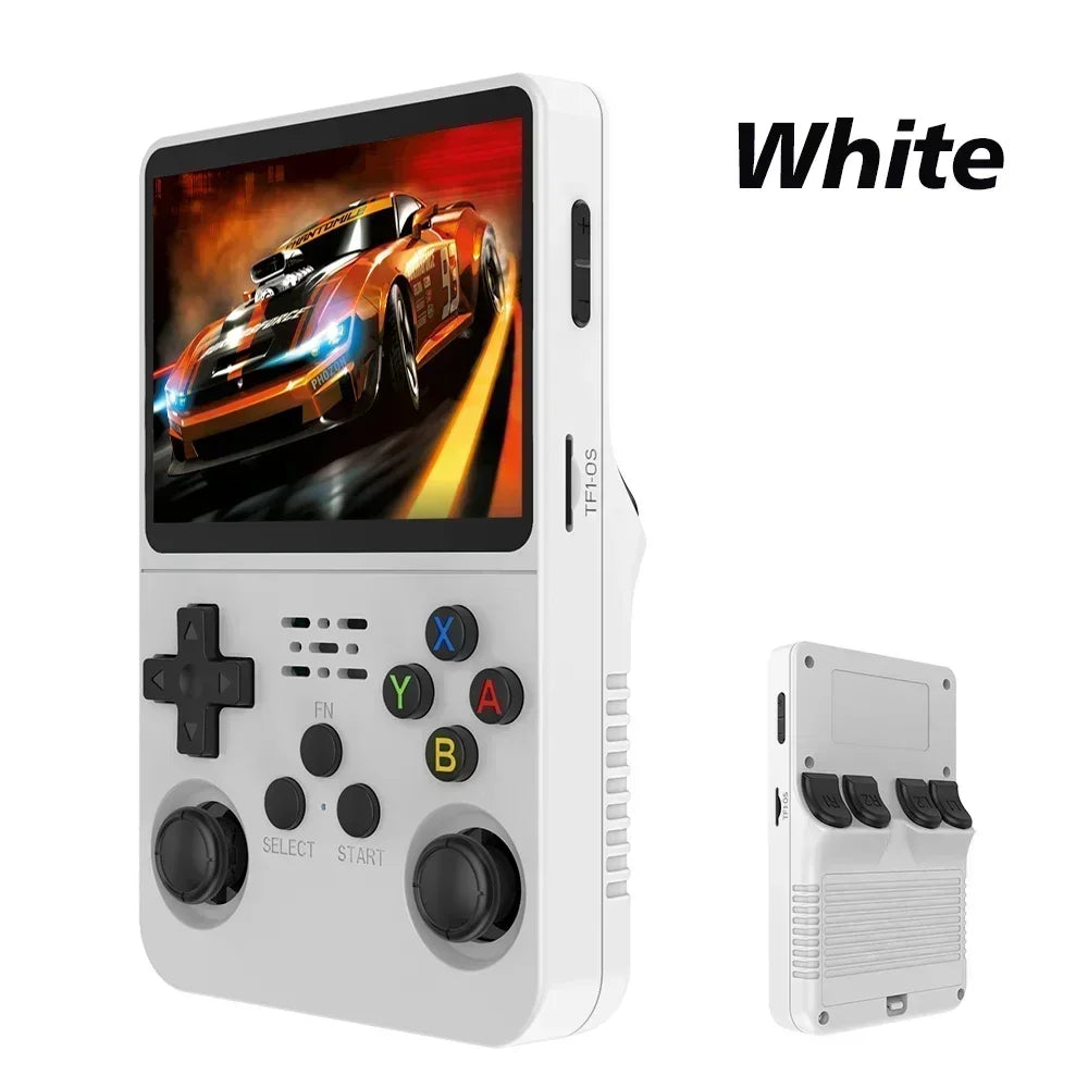 R36S Retro Handheld Spielkonsole – 3,5 Zoll IPS HD, 64GB, 20.000+ klassische Spiele