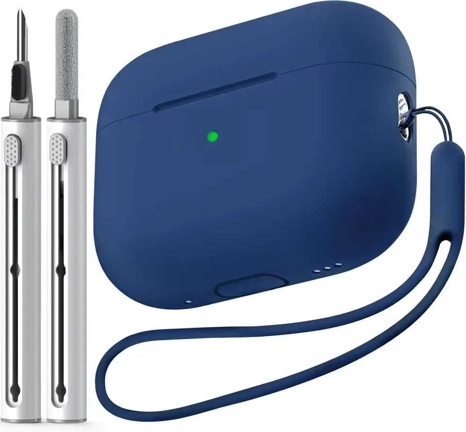 AirPods Pro 2 Hülle mit Reinigungsset – Silikon