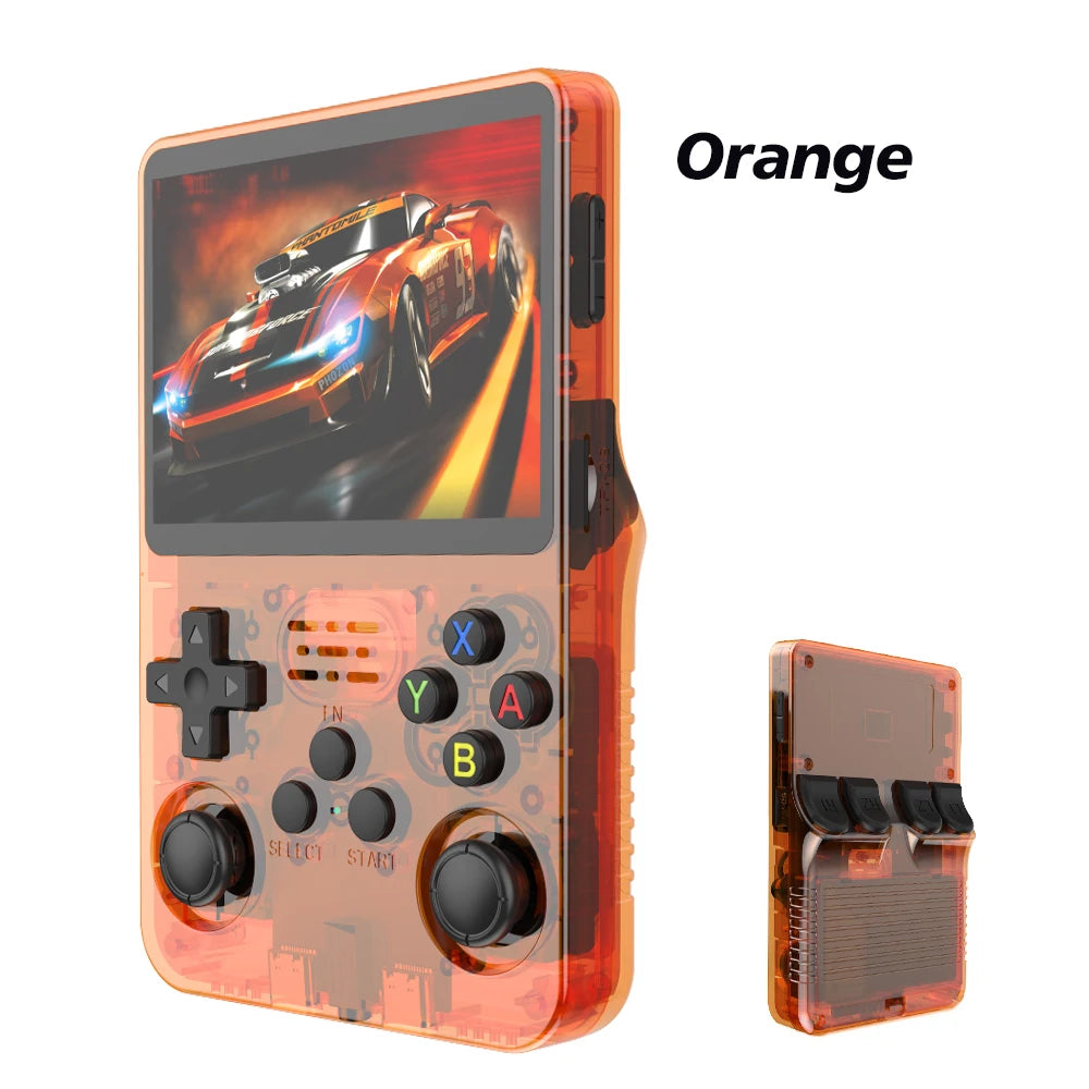 BOYHOM Retro Handheld Spielkonsole – 3,5 Zoll IPS, bis zu 256GB, Linux, Tausende Spiele