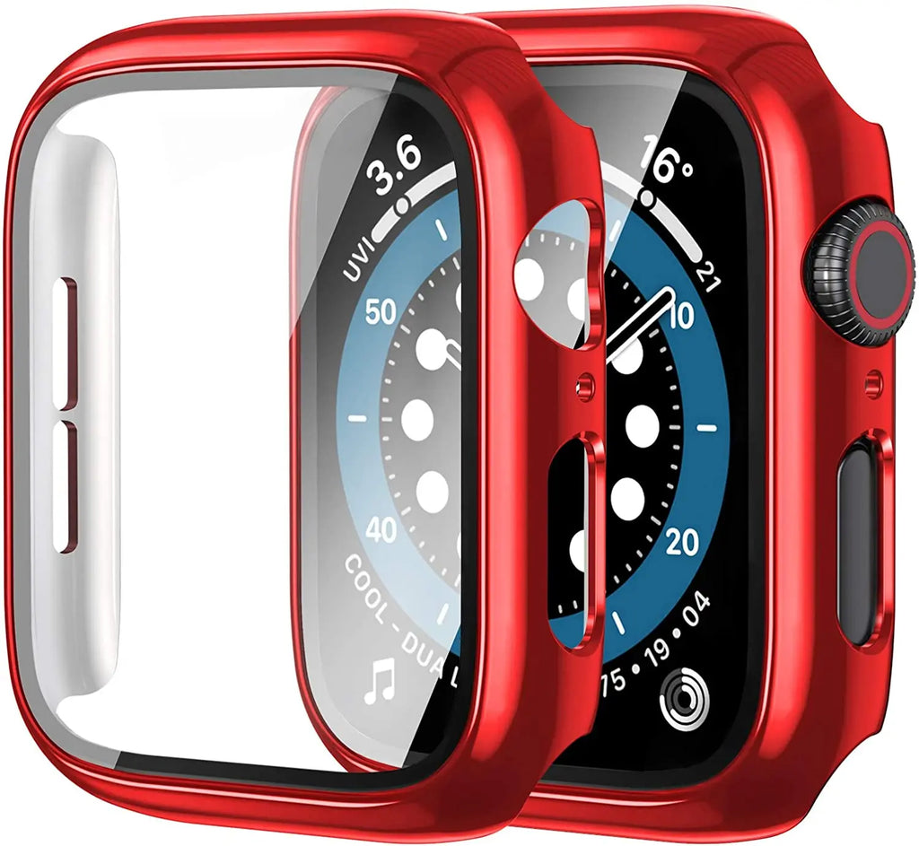 Apple Watch Schutzglas & Hülle – Verspiegelt, alle Größen