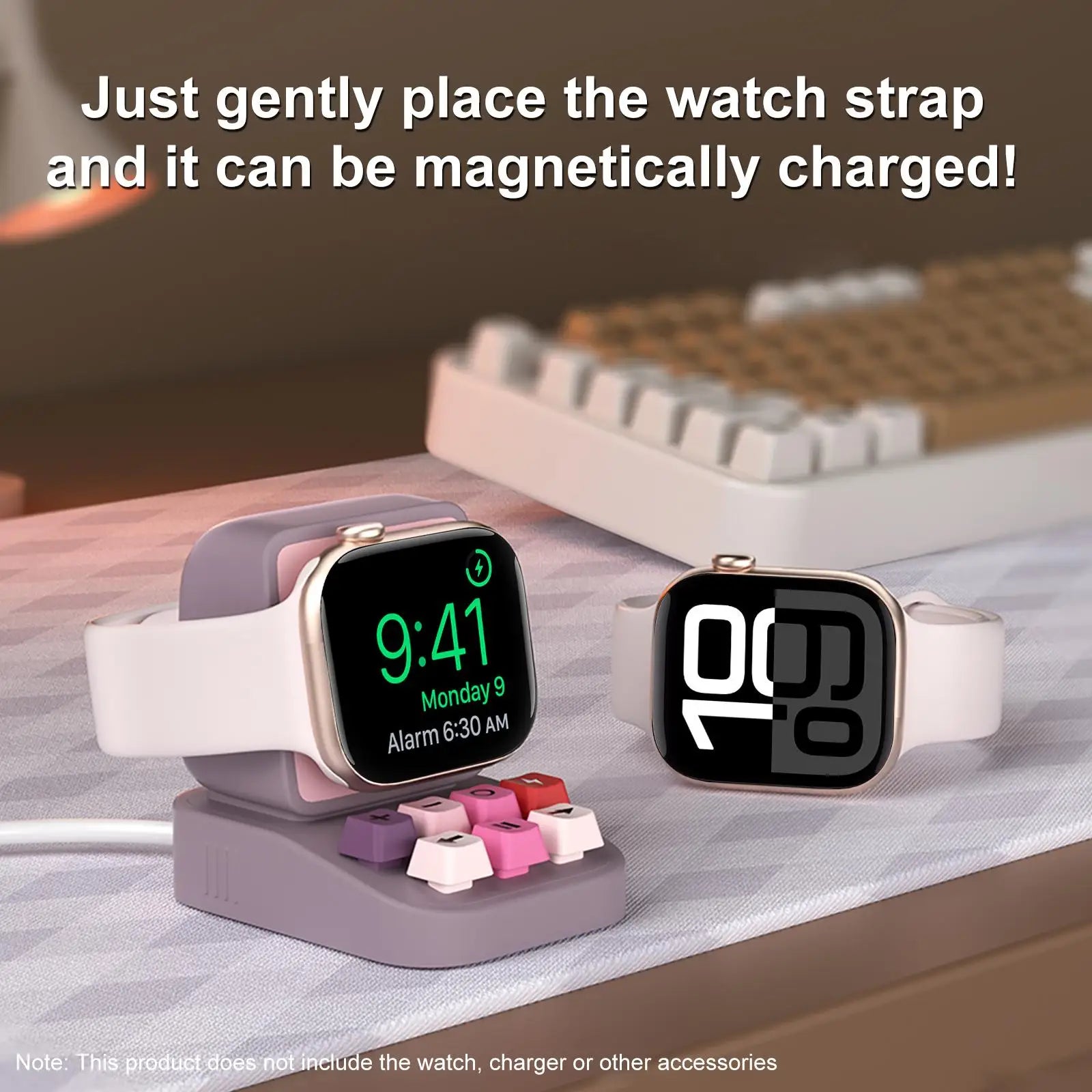 Apple Watch Ladeständer – Schreibmaschinen-Design