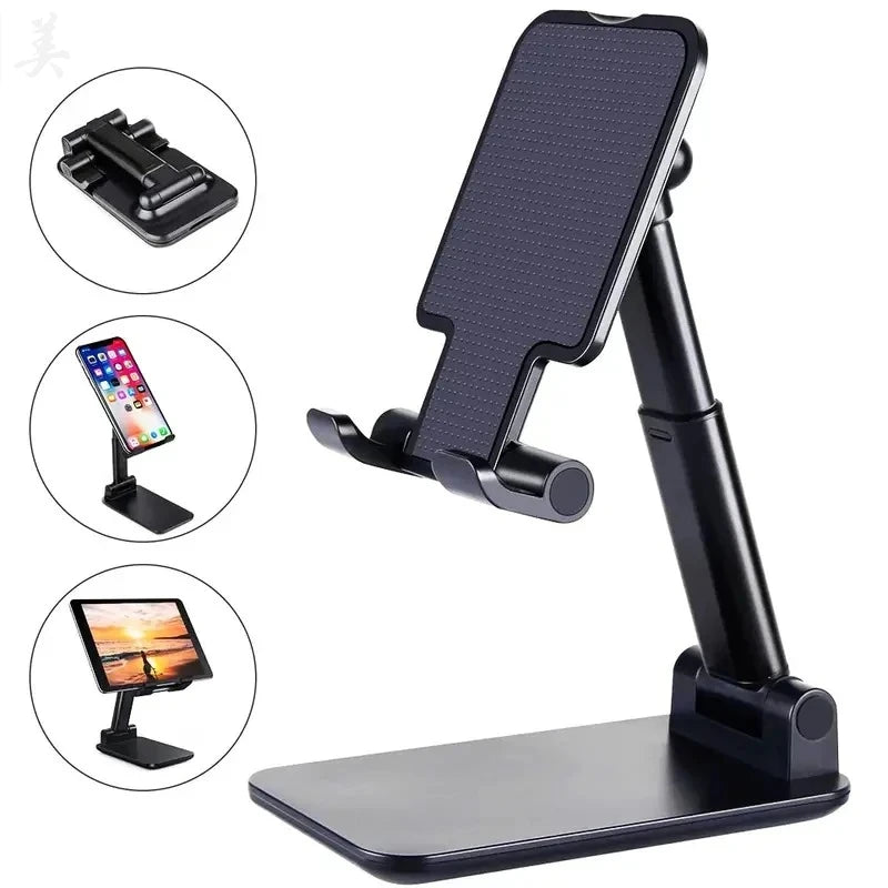 Tisch-Handyhalter & Tablet-Ständer – Universal, höhenverstellbar für iPhone, iPad & Xiaomi